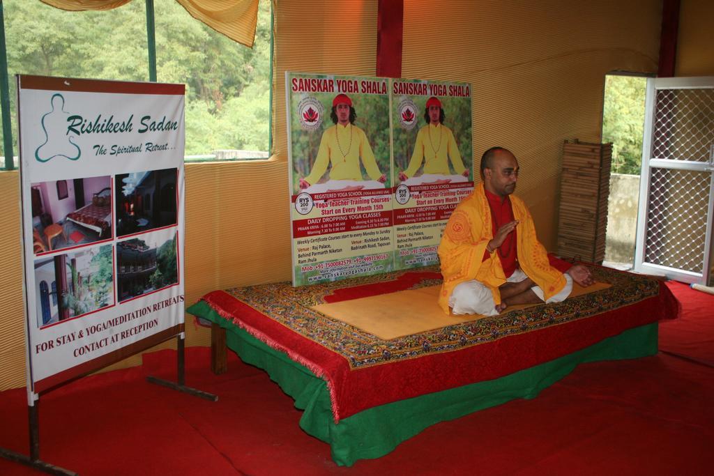 Rishikesh Sadan A Yoga & Spritual Retreat Hotel Tapovan Eksteriør billede